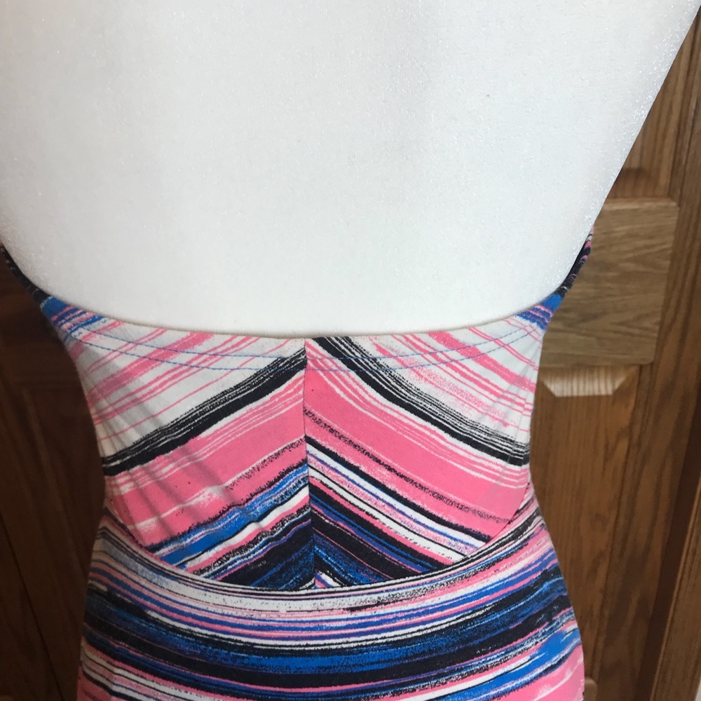 I ❤️Ronson Mult-Color Halter Top Sun Dress - Picture 5 of 8
